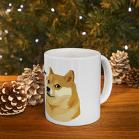 Doge When Tesla Ceramic Mug 11oz