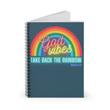 God Vibes [Genesis 9:13] Spiral Notebook - Ruled Line