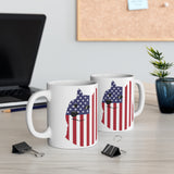 Doge USA 4th of July Ceramic Mug 11oz