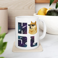 DOGE HODL Ceramic Mug 11oz