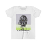 See, the Lion of the Tribe of Judah [Revelation 5:5-6] - Youth Short Sleeve Tee