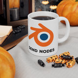 Send Nodes Blender 3D Ceramic Mug 11oz