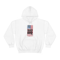 One Nation Under God [Psalm 33:12] Unisex Hooded Sweatshirt