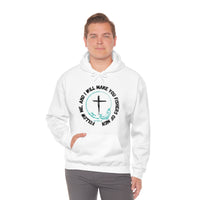 Fishers of Men [Matthew 4:19] Unisex Hooded Sweatshirt