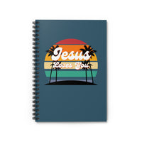 Jesus Loves You Spiral Notebook - Ruled Line