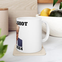 The Mug Shot - Trump 2024 - Ceramic Mug 11oz