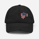 FAFO New Jersey Distressed Dad Hat