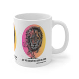See, the Lion of the Tribe of Judah [Revelation 5:5-6] Ceramic Mug 11oz