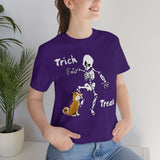 Funny Trick or Treat Shirt, Dog gets a Treat
