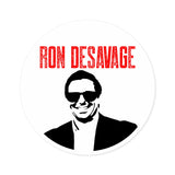 Ron DeSavage Round Stickers, Indoor\Outdoor