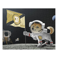 Dogecoin to The Moon - 252 Piece Puzzle