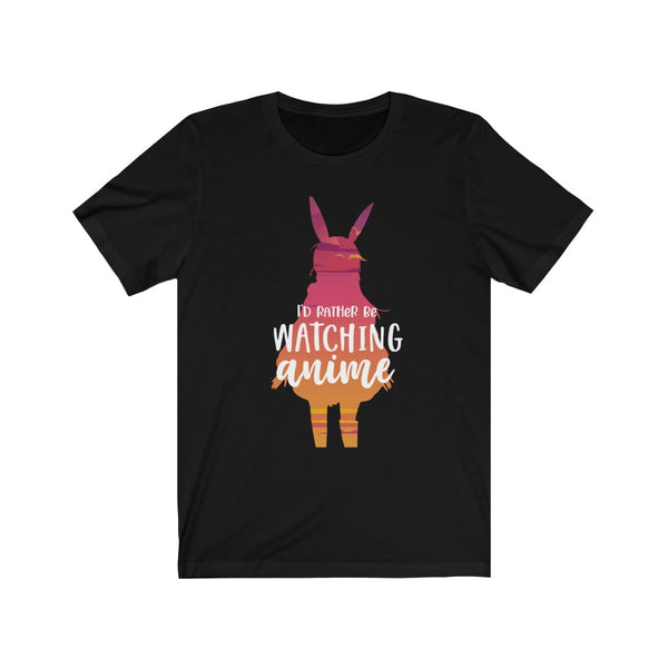 I'd Rather Be Watching Anime, Gift for Her, Gift for Him,  Anime Fan Shirt