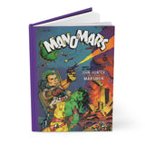 Man O' Mars Retro Comics Hardcover Journal, Vintage Comic, Sci-Fi Comic Poster, 50's Comics, Retro Comics, Vintage Science Fiction