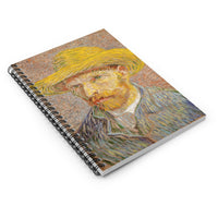 Vincent van Gogh | Self-Portrait | Spiral Notebook - Ruled Line