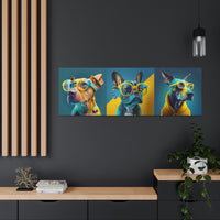 Surreal Canine Crew - Canvas Gallery Wraps