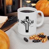 Crucified with Christ [Galatians 2:20] Ceramic Mug 11oz