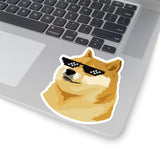 Doge Style Deal With It Sticker
