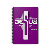 Crucified with Christ [Galatians 2:20] Spiral Notebook - Ruled Line