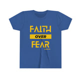 Faith Over Fear - Boys Youth Short Sleeve Tee