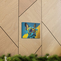 Frenchie in Frames - Canvas Gallery Wraps