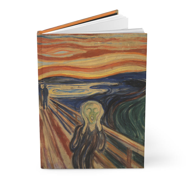 The Scream - Edvard Munch Hardcover Journal, Daily Journal, Daily Writing