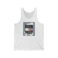 Born to Pray [Job 33:26] Tank top