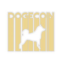 Dogecoin Silhouette Sticker