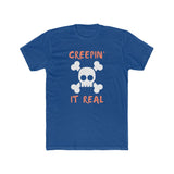 Creepin' It Real | Halloween Men's Cotton Crew Tee