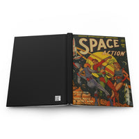 Space Action Comics Hardcover Journal, Vintage Comic, Sci-Fi Comic Poster, 50's Comics, Retro Comics, Ace Comics, Vintage Science Fiction