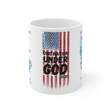 One Nation Under God [Psalm 33:12] Ceramic Mug 11oz
