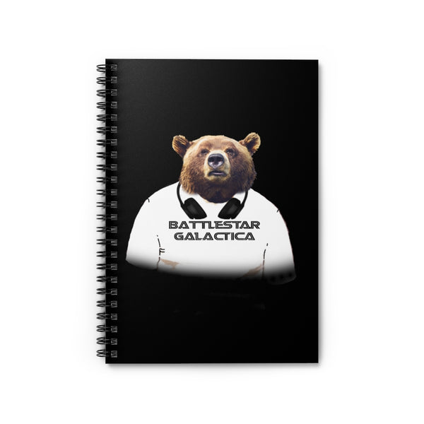 Bears Beats Battlestar Galactica | The Office | Spiral Notebook - Ruled Line