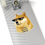 Dogecoin I Am Become Meme Sticker