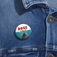 Doge Jaws Pin Buttons