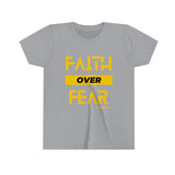 Faith Over Fear - Boys Youth Short Sleeve Tee