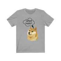 Doge When Tesla Shirt