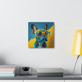Frenchie in Frames - Canvas Gallery Wraps