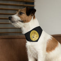 Dogecoin Pet Bandana Collar