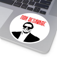 Ron DeSavage Round Stickers, Indoor\Outdoor