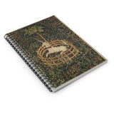The Unicorn Rests in a Garden (from the Unicorn Tapestries) | Spiral Notebook - Ruled Line