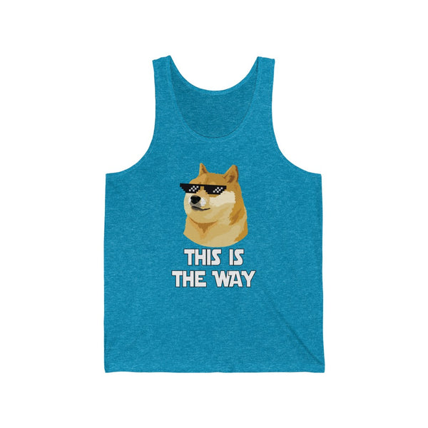 Doge This Is The Way Unisex Jersey Tank
