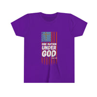 One Nation Under God [Psalm 33:12] - Youth Short Sleeve Tee
