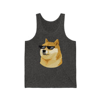 Doge Deal With It Unisex Jersey Tank