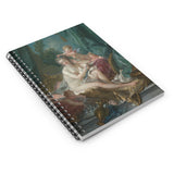Francois Boucher - The Toilette of Venus Spiral Notebook - Ruled Line