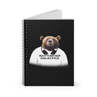 Bears Beats Battlestar Galactica | The Office | Spiral Notebook - Ruled Line