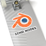 Blender Send Nodes, Blender 3D, Blender Software, 3D computer graphics software, Virtual Reality, Blender Nodes Stickers
