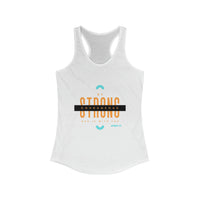Be Strong and Courageous [Joshua 1:9]  - Women's Racerback Tank