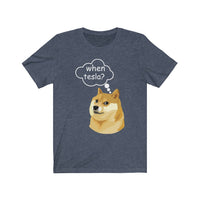 Doge When Tesla Shirt