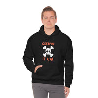 Creepin' It Real | Happy Halloween | Unisex Heavy Blend Hooded Sweatshirt