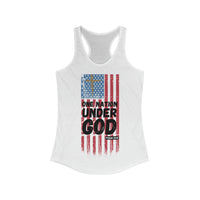 One Nation Under God [Psalm 33:12] - Women's Racerback Tank