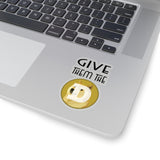 Give Them The Dogecoin Stickers